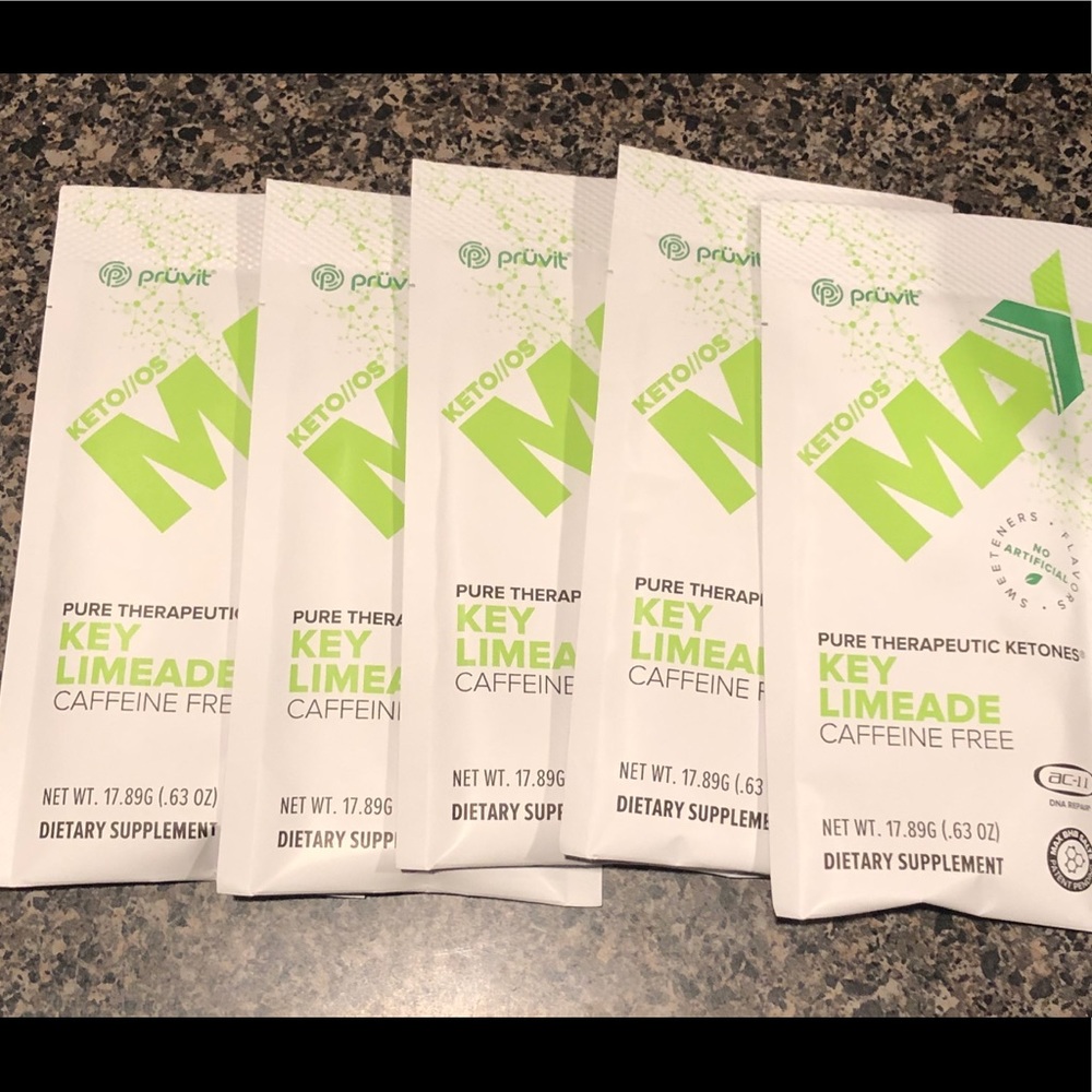 5 pack Keto OS Keylimeade Caffeine Free